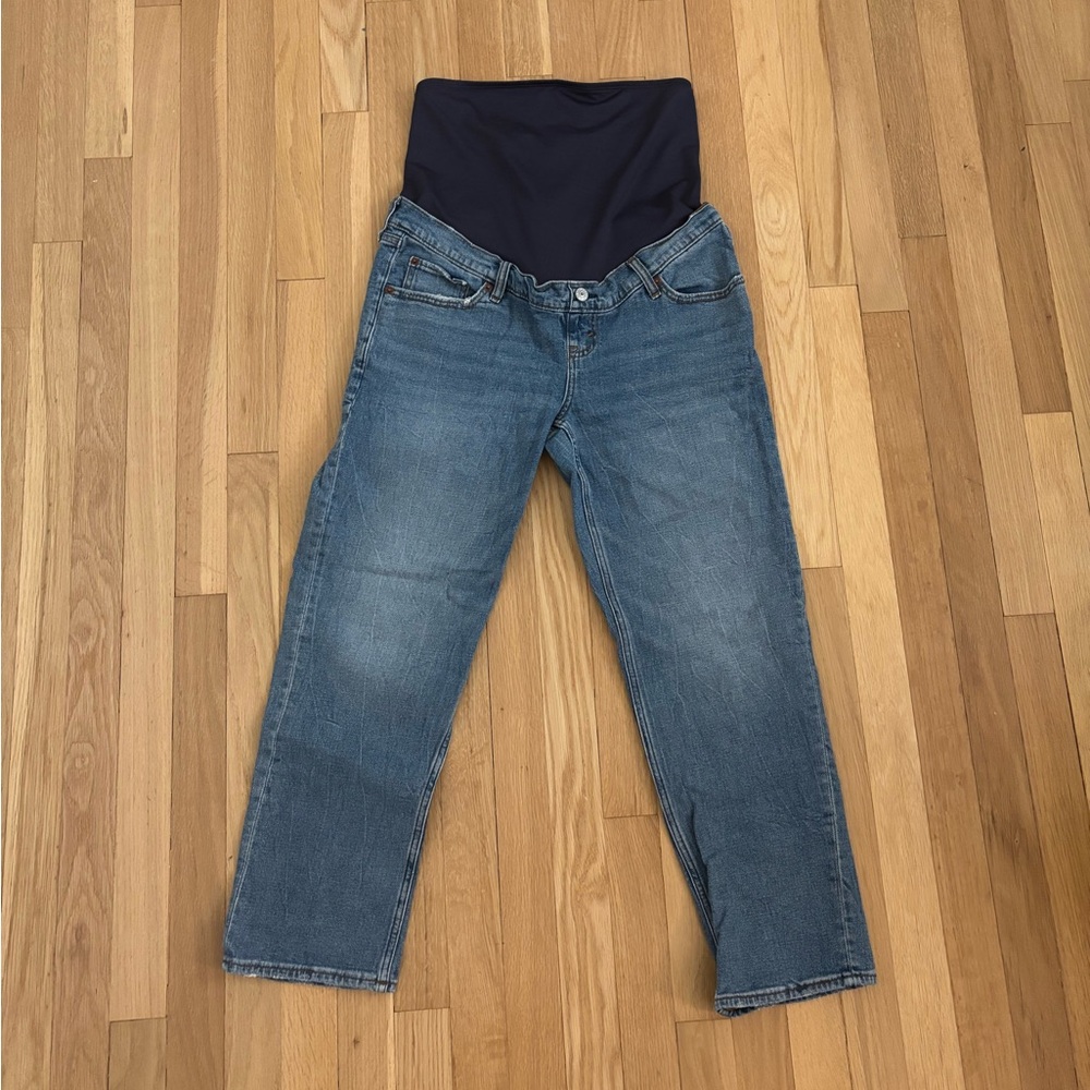 Abercrombie & Fitch Blue Ankle Jeans